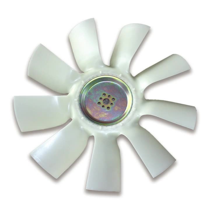 R3009 Water Pump Fan Blade For Hyundai Excavator Fan Blade Clutch Fan