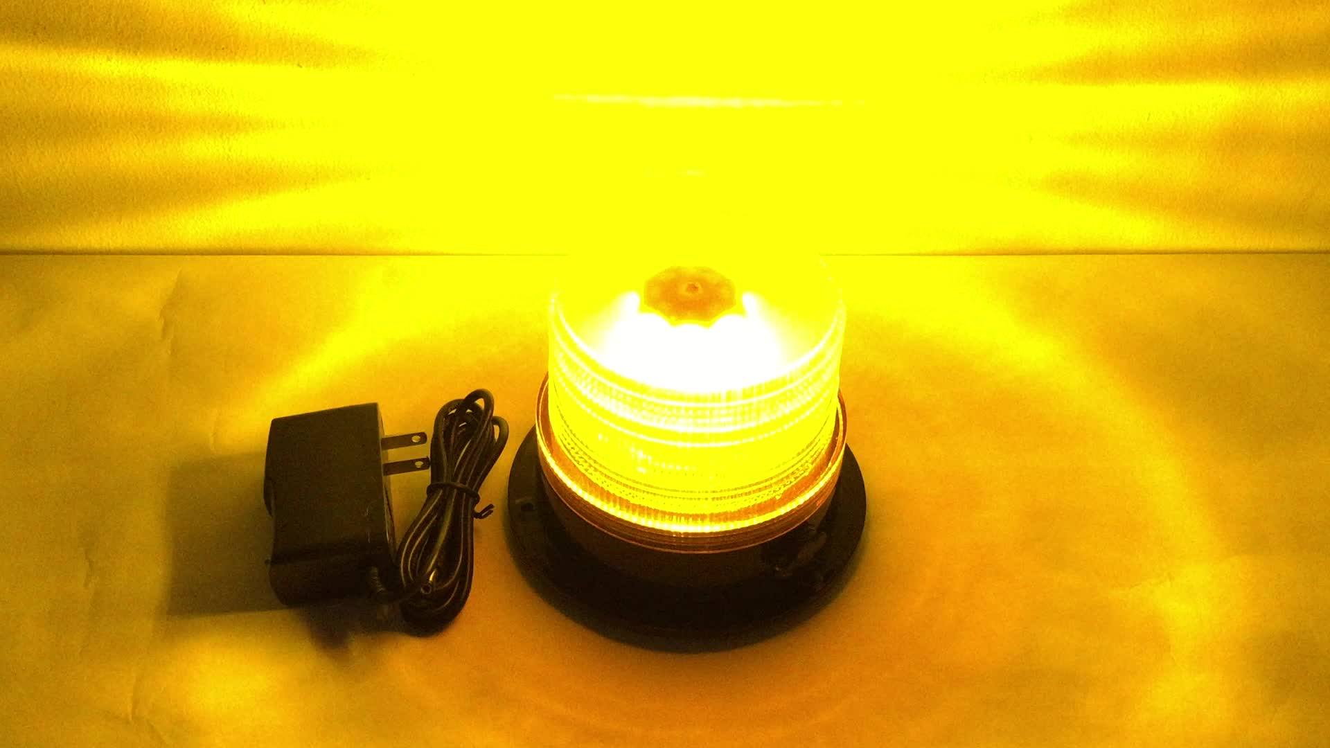 Rechargeable Led Warning Light Strobe Beacon Led Flashing