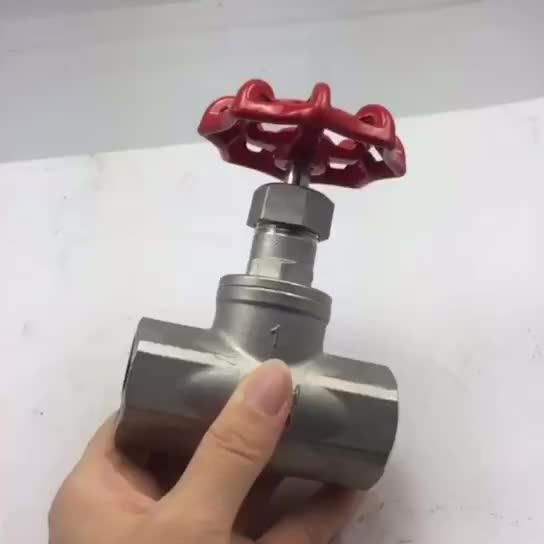 2" Inch Female Threaded Actuated Knife Gate Valves Toyo 3 Way Gate