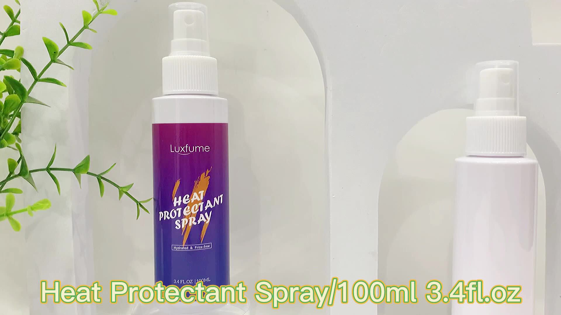 Luxfume Private Label Lightweight Silkening Mist Hair Spray Heat