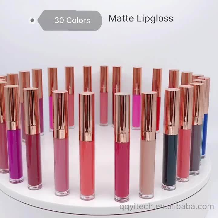 40 Colors Liquid Oem No Base Vegan Matte Pigment Kit Wholesale Lipgloss