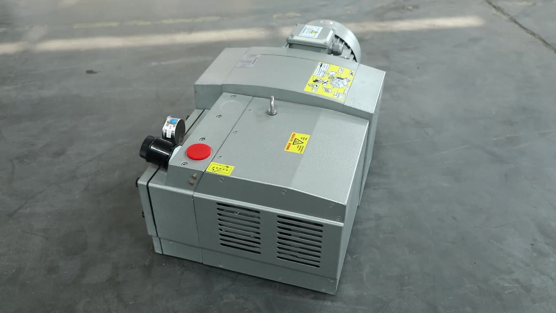 5.5kw Industrial Vacuum Pump Oil Free Dry Running Rotary Vane Oilless