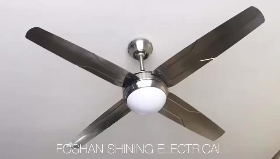 Metal blades adornment hanging fans 52 inch decorative ceiling fan with