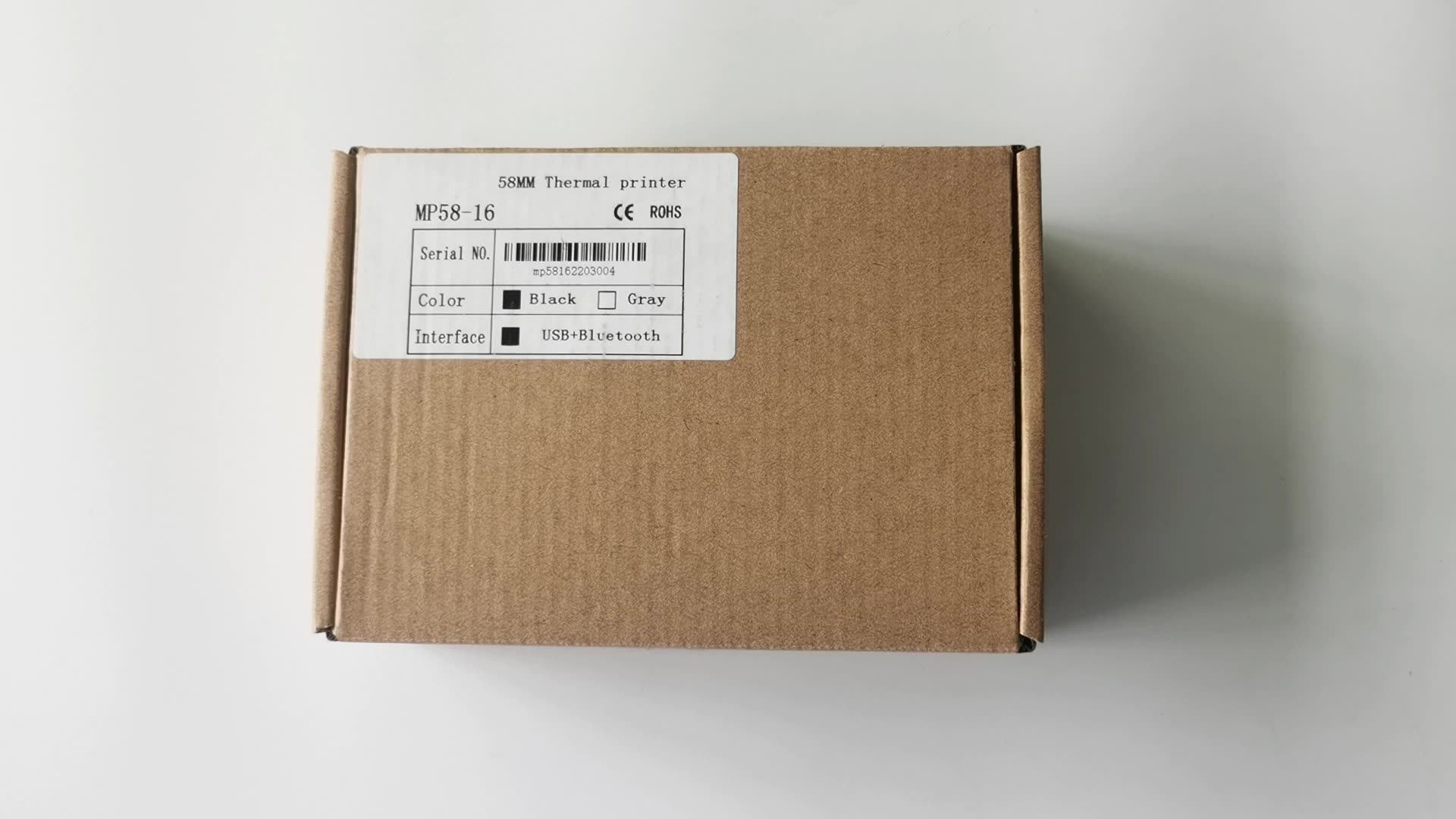 Cheapest Portable Industry Mini Printer Bluetooth Mobile Handheld 58mm