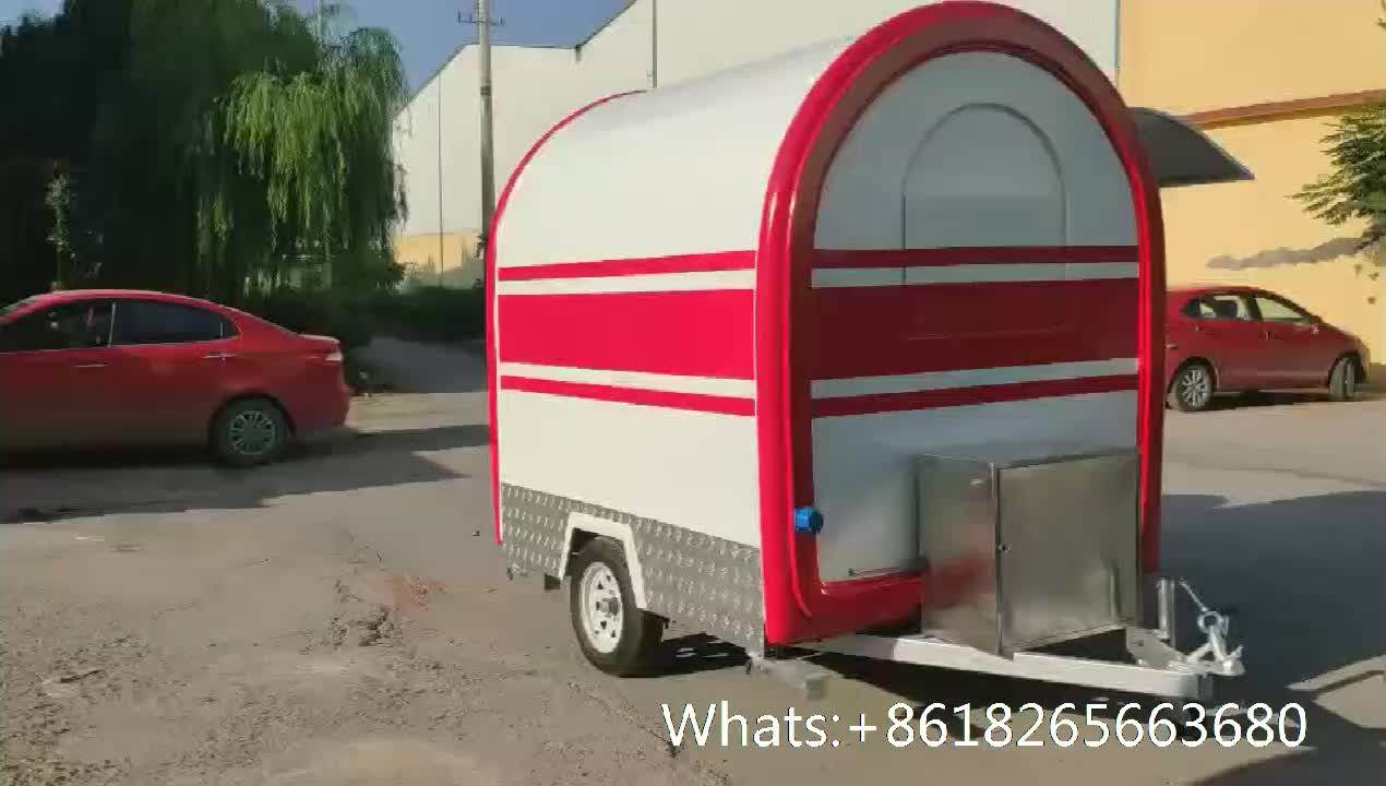 Factory Price Street Kiosk Frozen Food Truck Outdoor Coffee Bike Cart