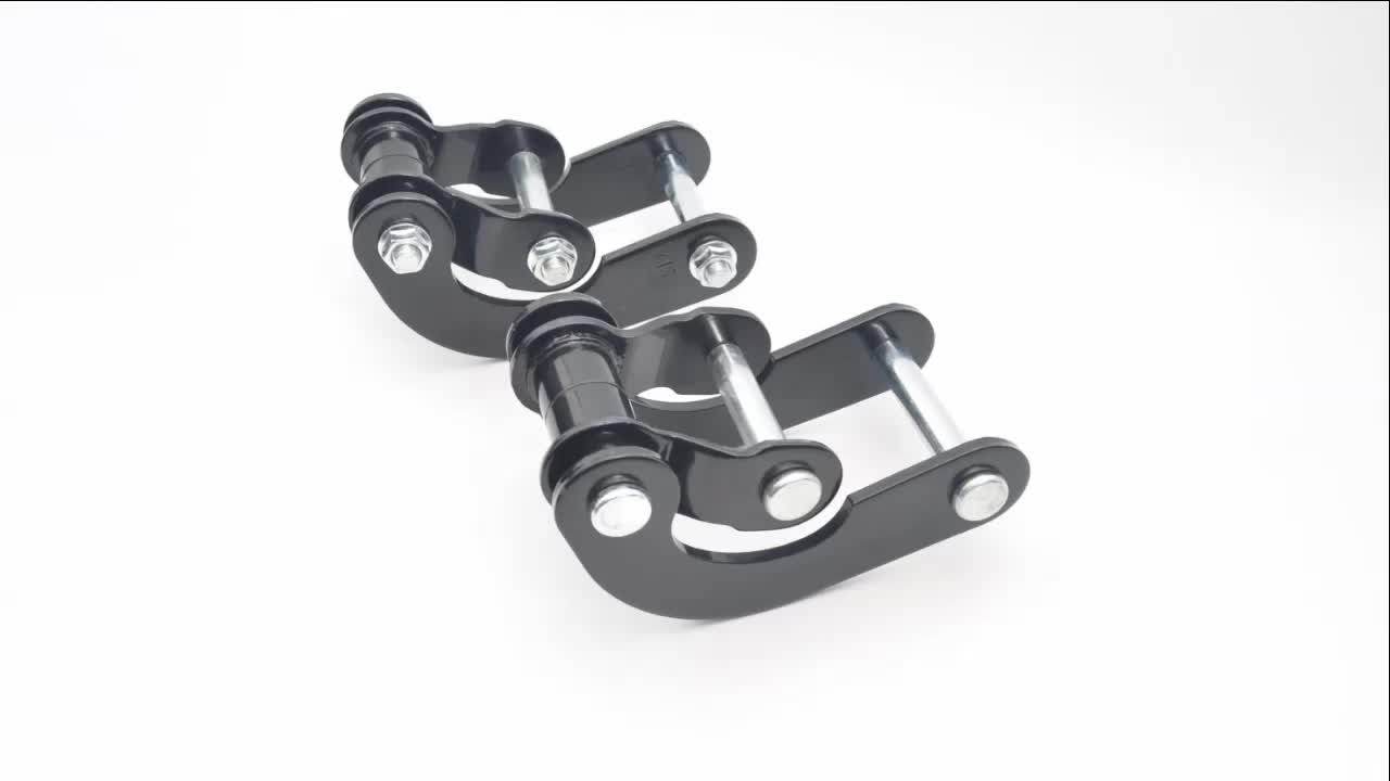 4x4 Accessories Suspension Double Comfort Shackles For Land Cruiser 70