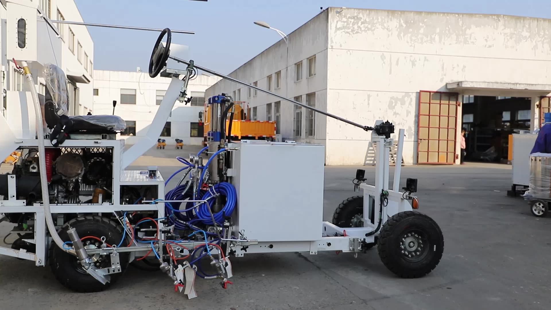 Hot Sale High Quality Cold Paint Road Line Painting Truck Paint