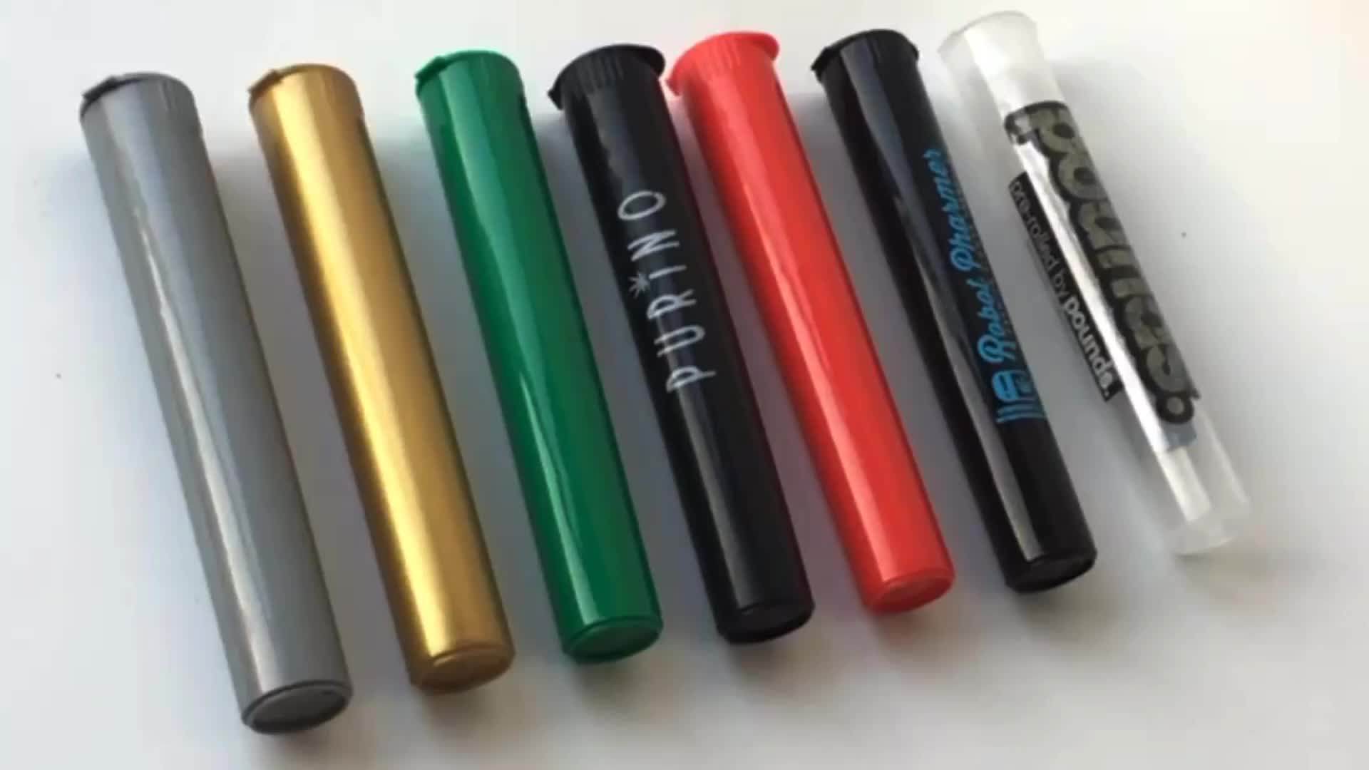 Custom Pre Rolled Plastic Cr Joint Doob Tubes 116mm Buy Pre Rolled