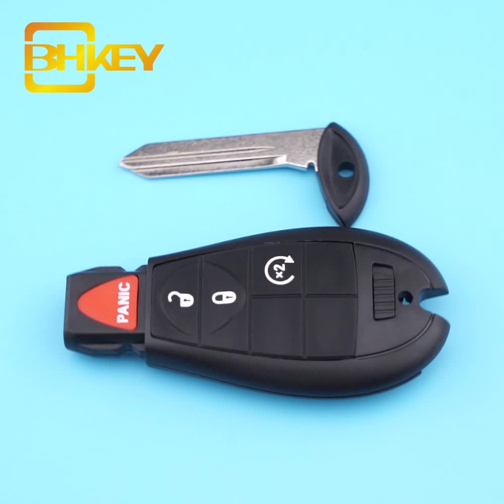 2 New OEM Electronics Keyless Remote Key Fobs Fobik 4 Button For RAM