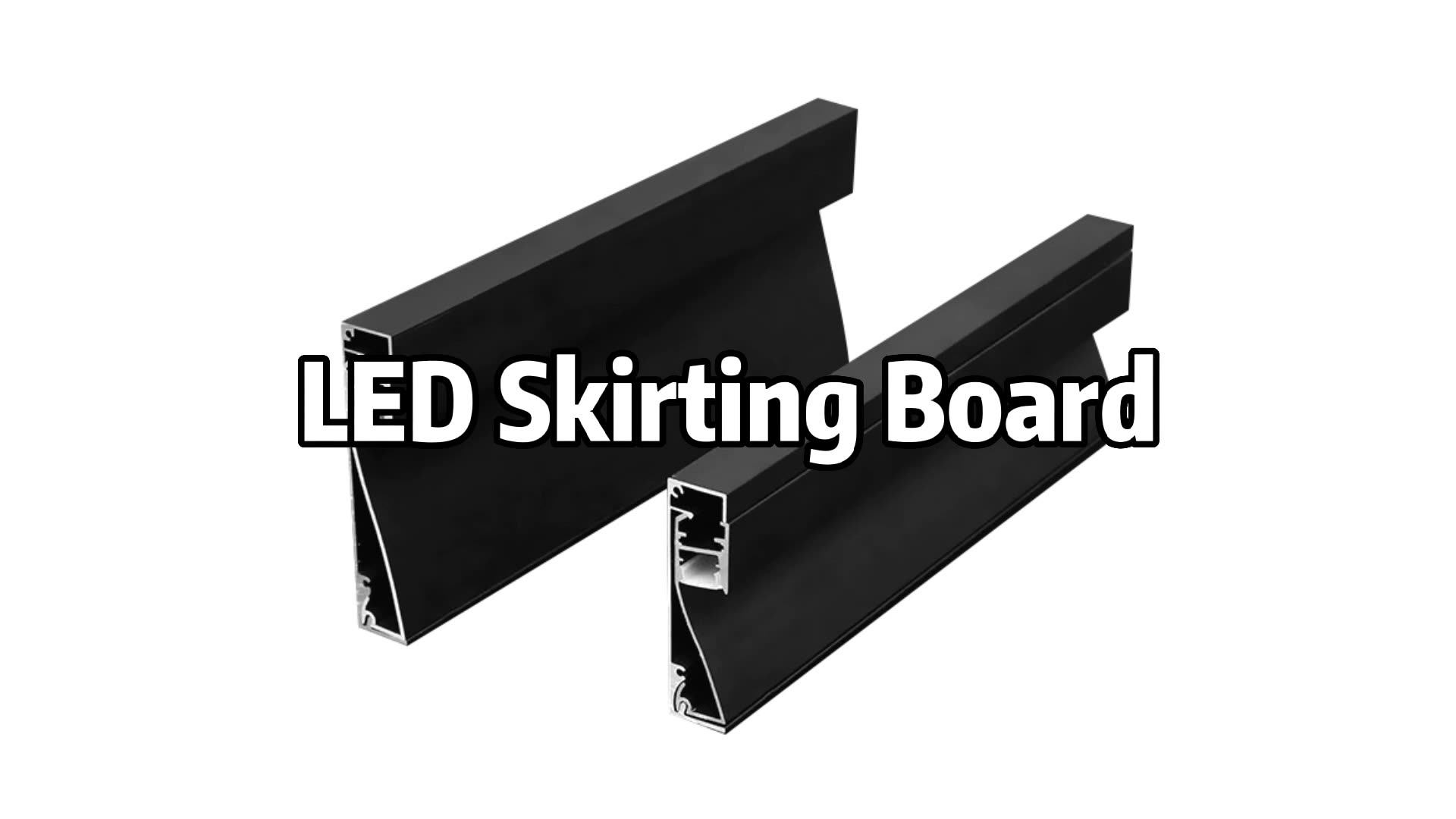 Toco Baseboard Wall Flooring Led Skirting Board Aluminum Led Lighting