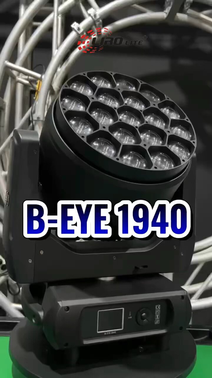 K15 Bee Eye Moving Wash Light Rgbw Zoom Beam Wash 19pcs K15 B Bee Eye