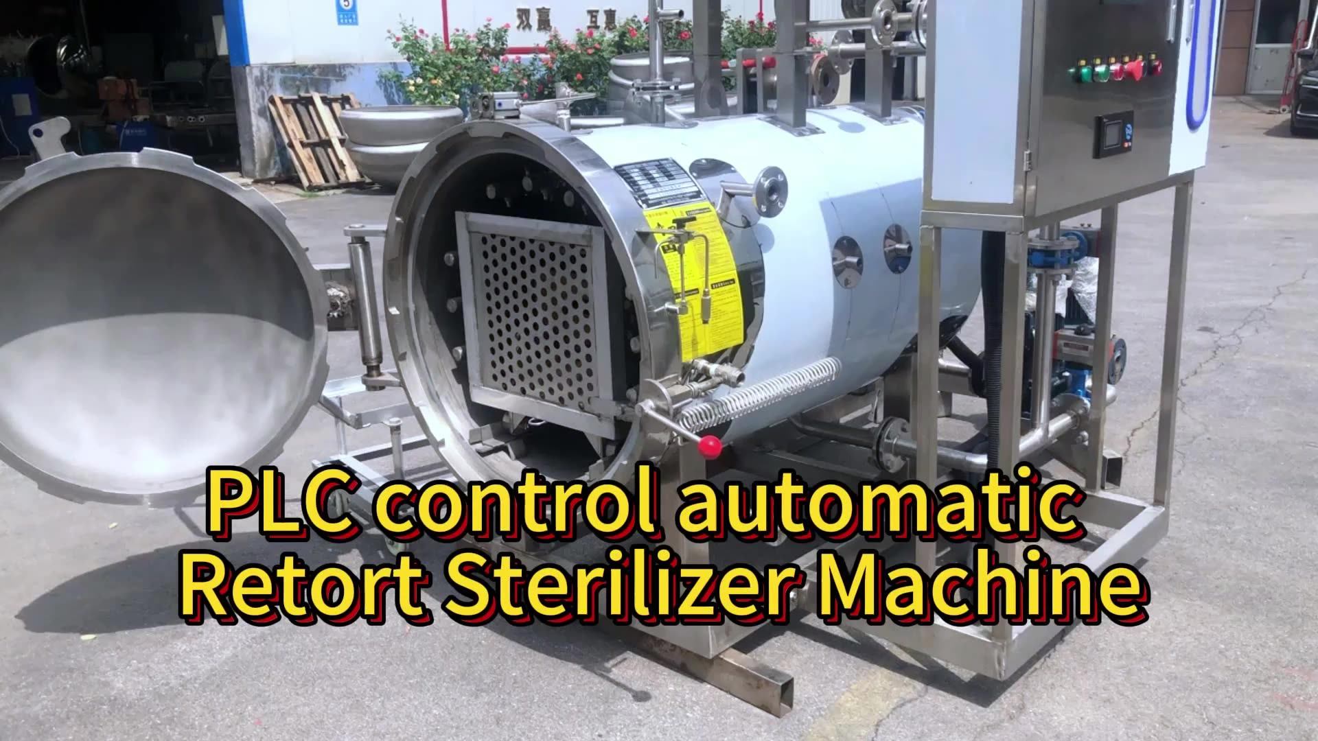 Industrial Automatic Autoclave/retort/sterilizer Water Spray Retort
