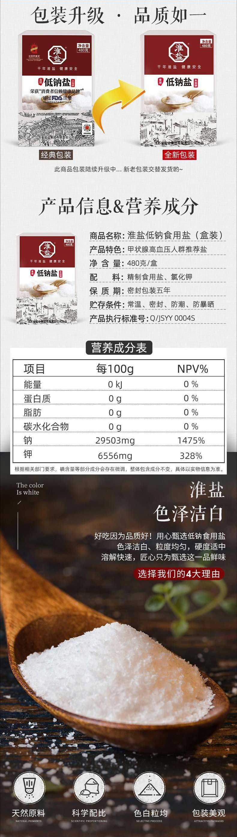 安享好物 安享B级岩盐-淮盐低钠盐 企标