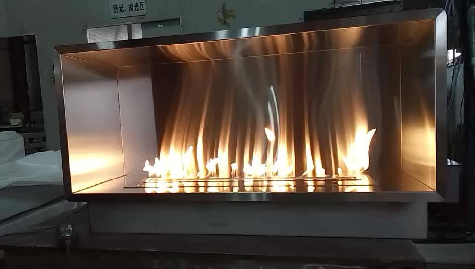 1300mm L Stainless Steel Ethanol Fire Box Wall Fireplace Buy Fire Box