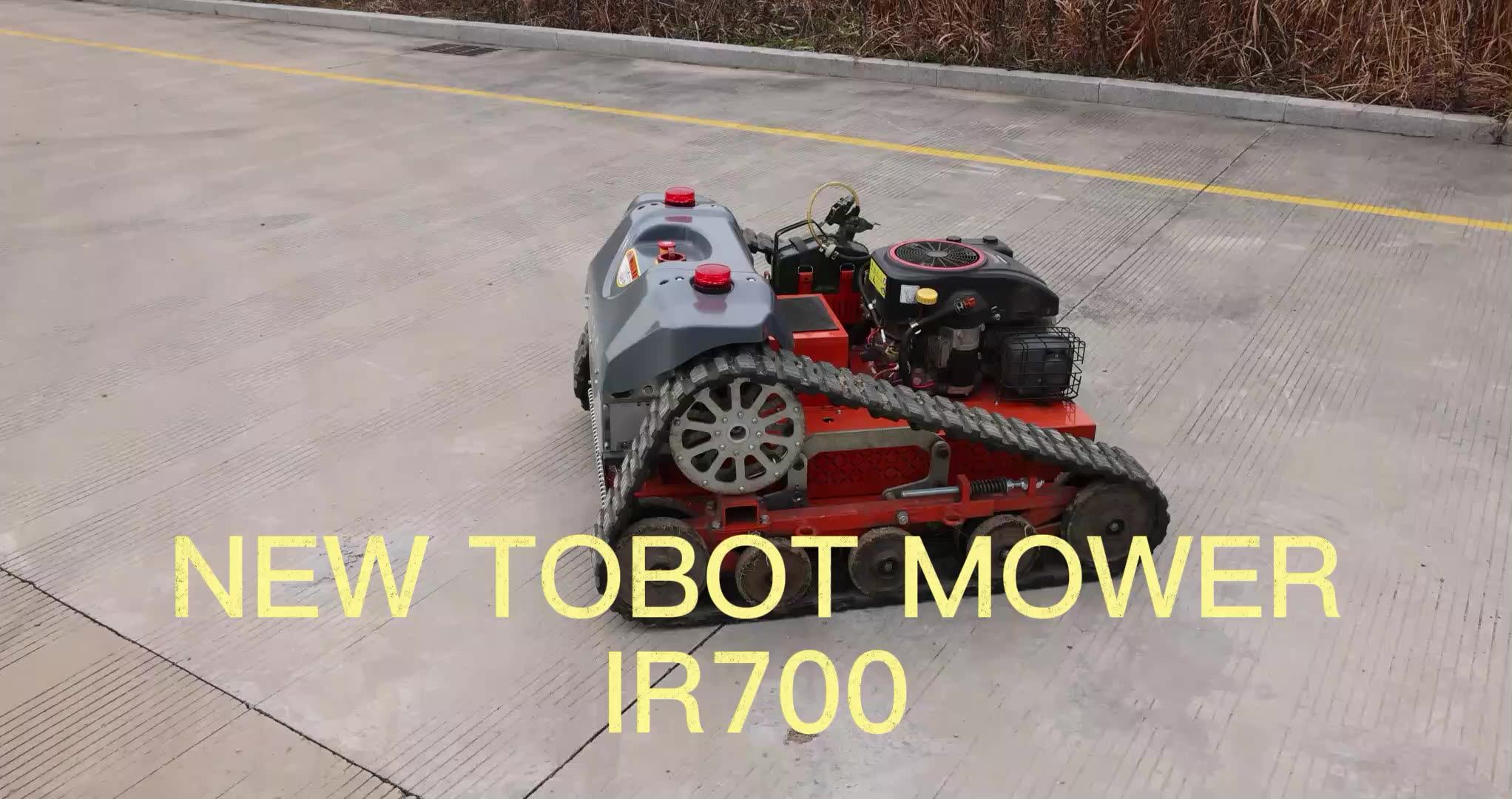 Crawler Robot Lawn Mower Self Propelled Remote Control Walking Tractor