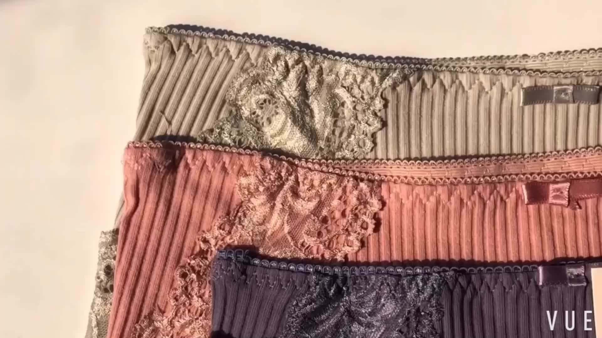 Free Sample Cotton Panties Hot Sale Soft Woman Plus Size Panties Cotton