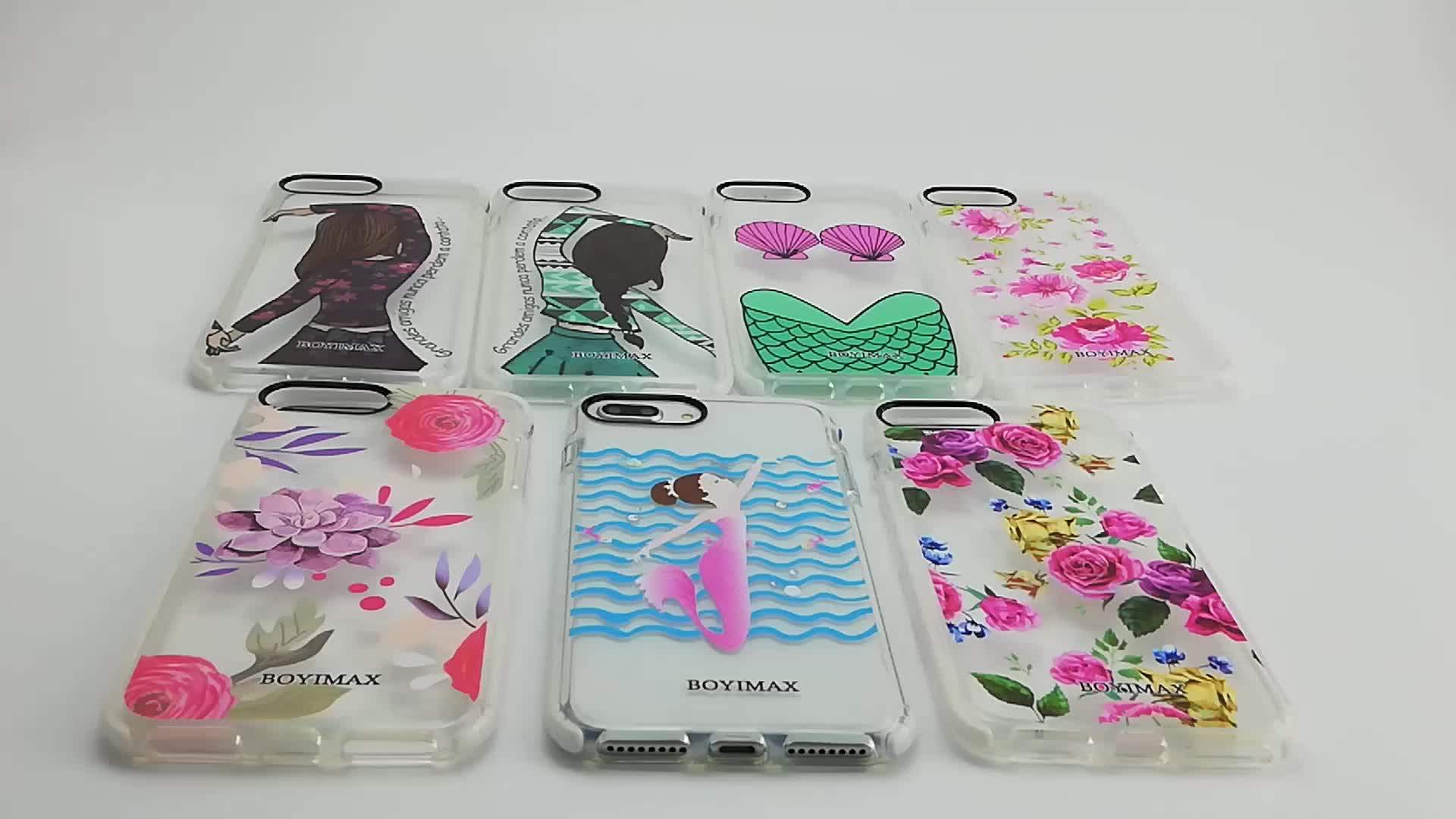 Mobile Phone Accessories 2019 Tpu+tpe Empty Plastic Mobile Packaging