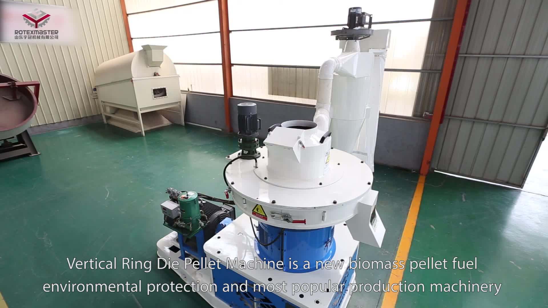 [rotex Master] 3 Ton Per Hour Wood Pellet Mill Machine Price / Ygkj850