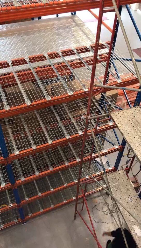 Rack Store Shelving Metal Shelf Warehouse Welded Wire Mesh Deck Buy