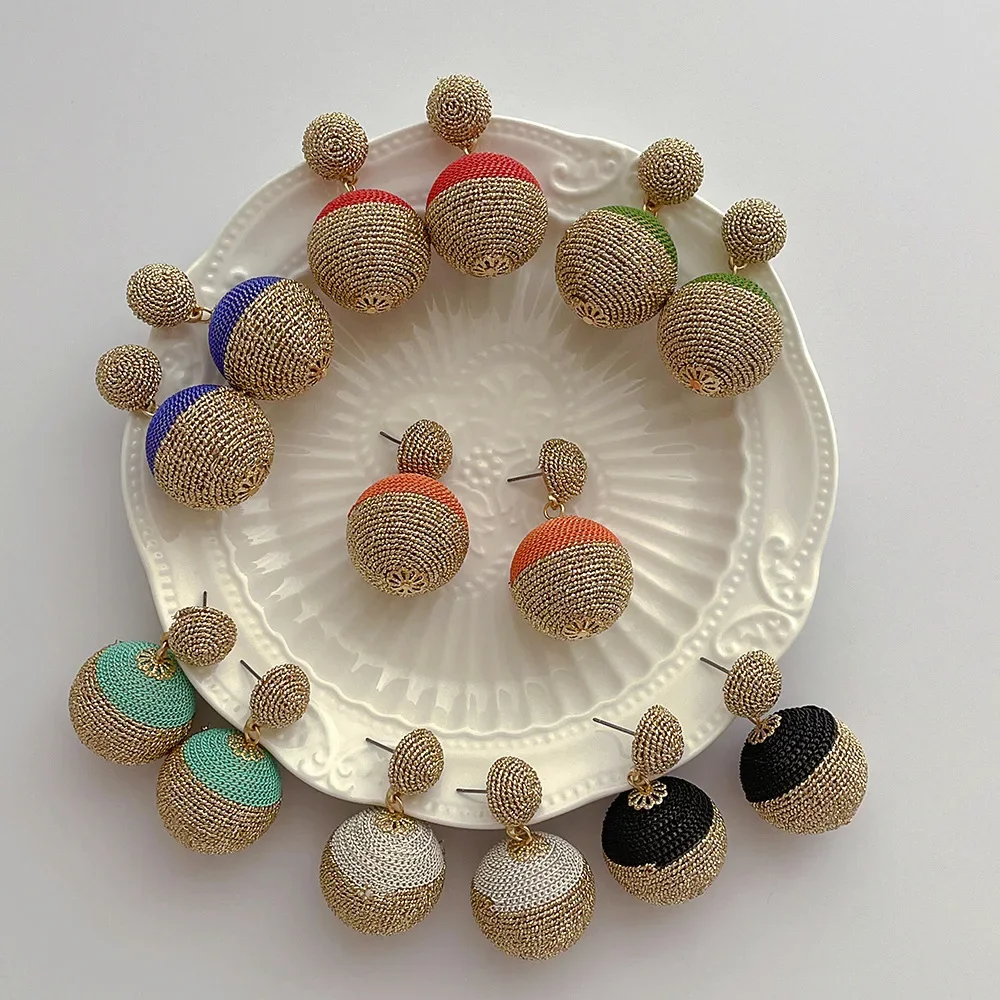 Woven hair band handmade