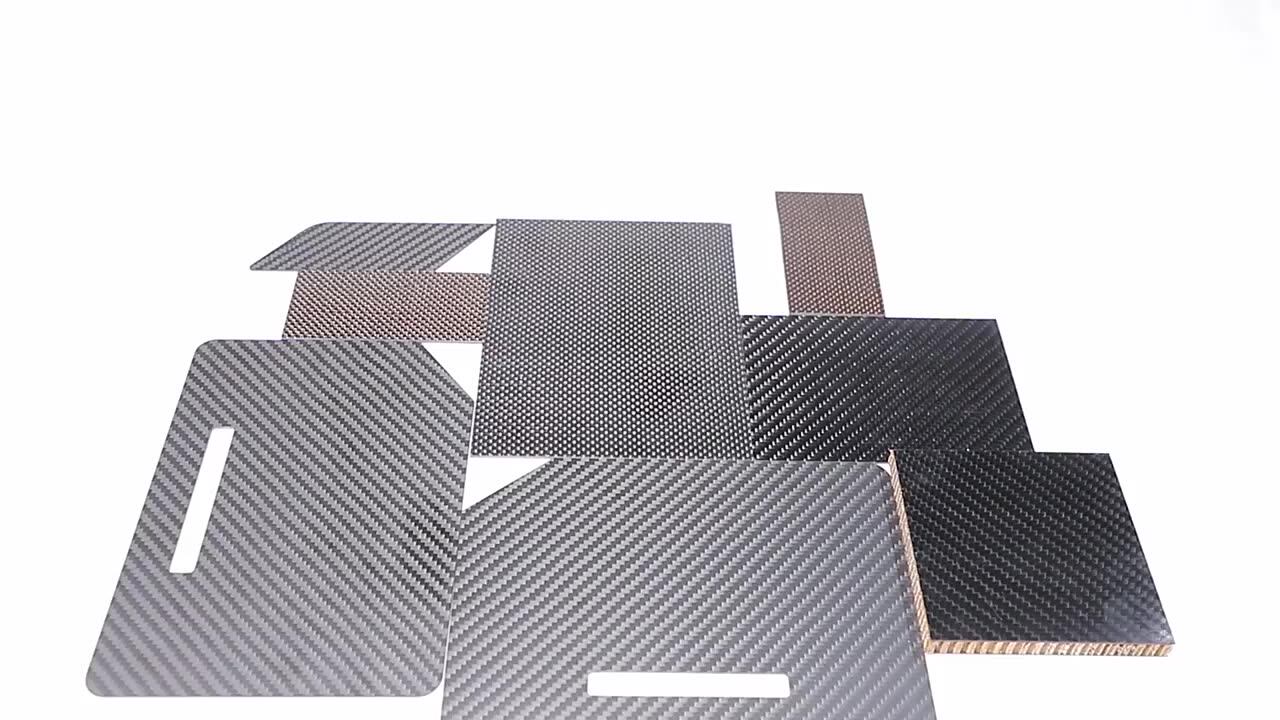 Composite Carbon Fiber Sandwich Panel Sheet With Foam Nomex Aluminum