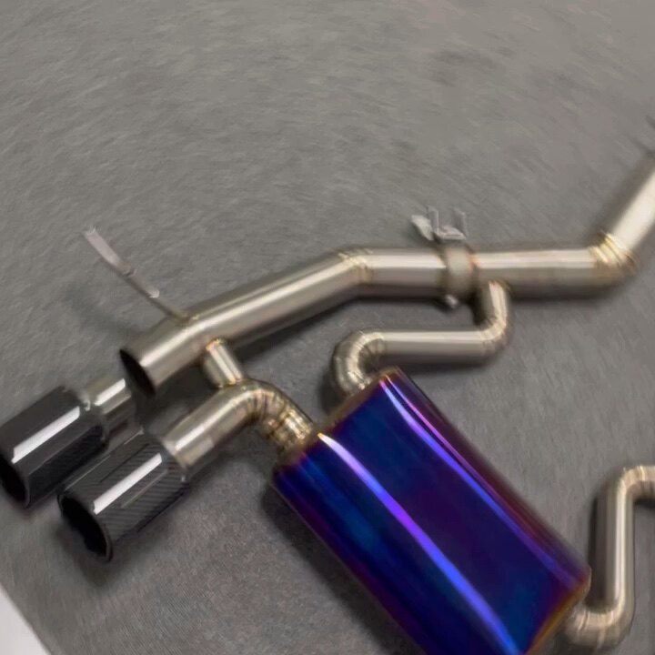 G80 M3 G82 M4 Muffler Titanium Exhaust Pipe Muffler For New Oem Odm Bmw