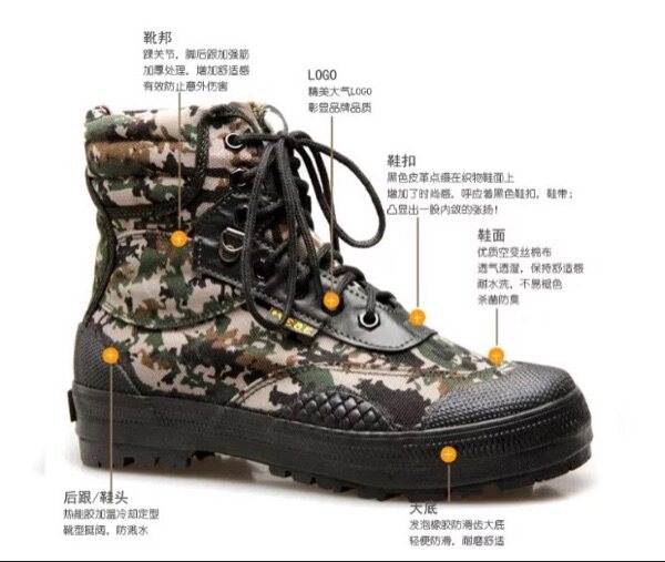 Boots militaires - Ref 1400250 Image 6