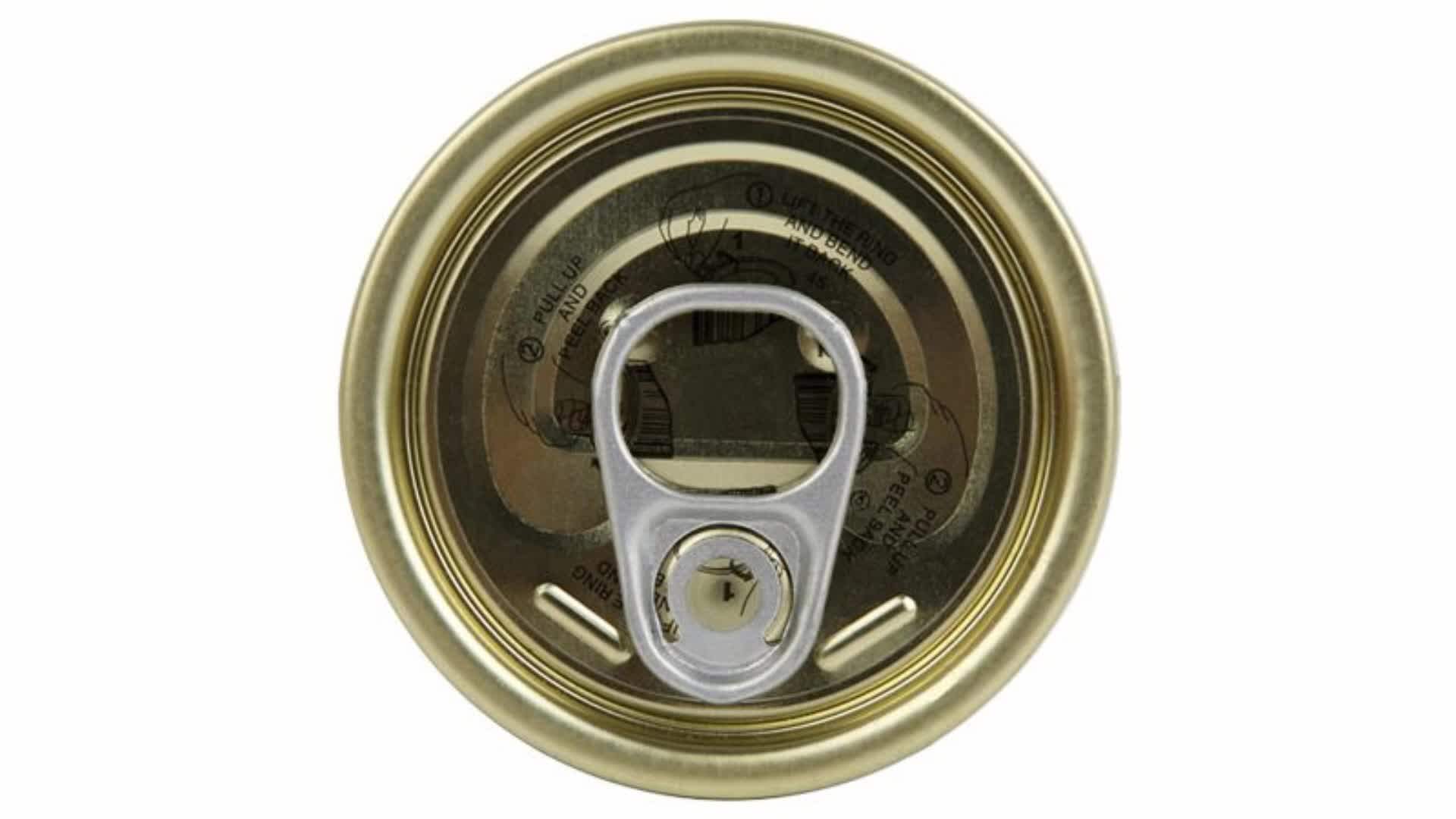 52mm 202 New Products Metal Tin Can Cap Lids Easy Open Ends For Jars Buy Easy Open Ends,Metal