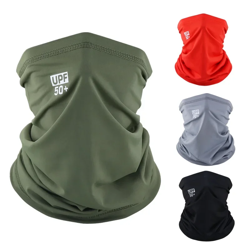 Ice Silk Magic Headscarf Outdoor Sun Protection Mask Cycling Sun Protection Neck Cover Fishing Summer Neck Scarf Thin Unisex