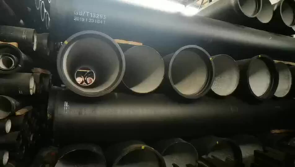 Custom Ductile Iron Pipe Dn100 150 200k9 Cast Iron Pipe Water Supply