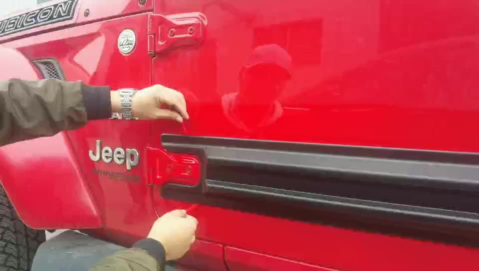 Door Side Body Molding Cladding For Jeep Wrangler Jl & Gladiator Buy