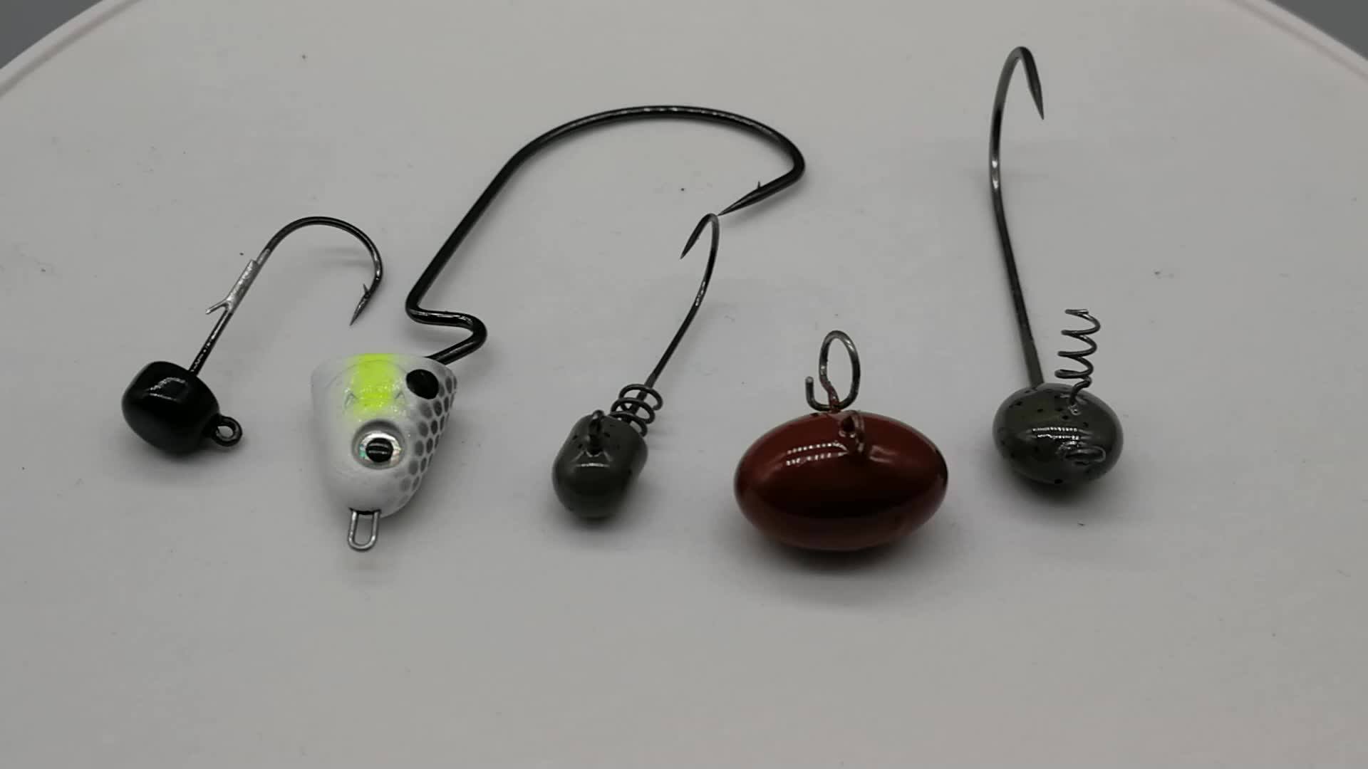 Hot Fishing Jig And Sinker Tungsten Weedless Football Jig Lure Buy