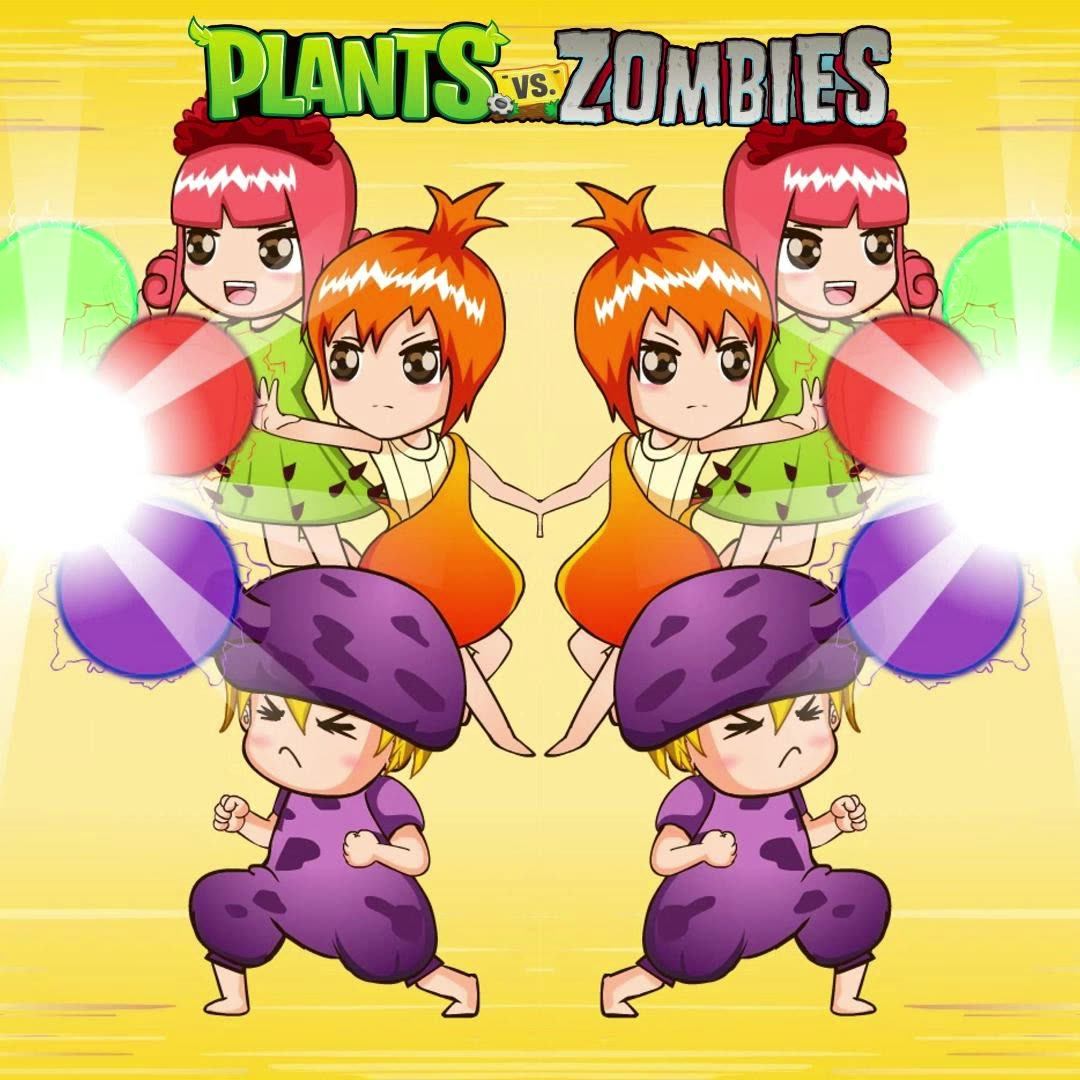 Ip Authorization Customization Plants Vs Zombies Pea Snow Fire Shooter Gatling Action Figure