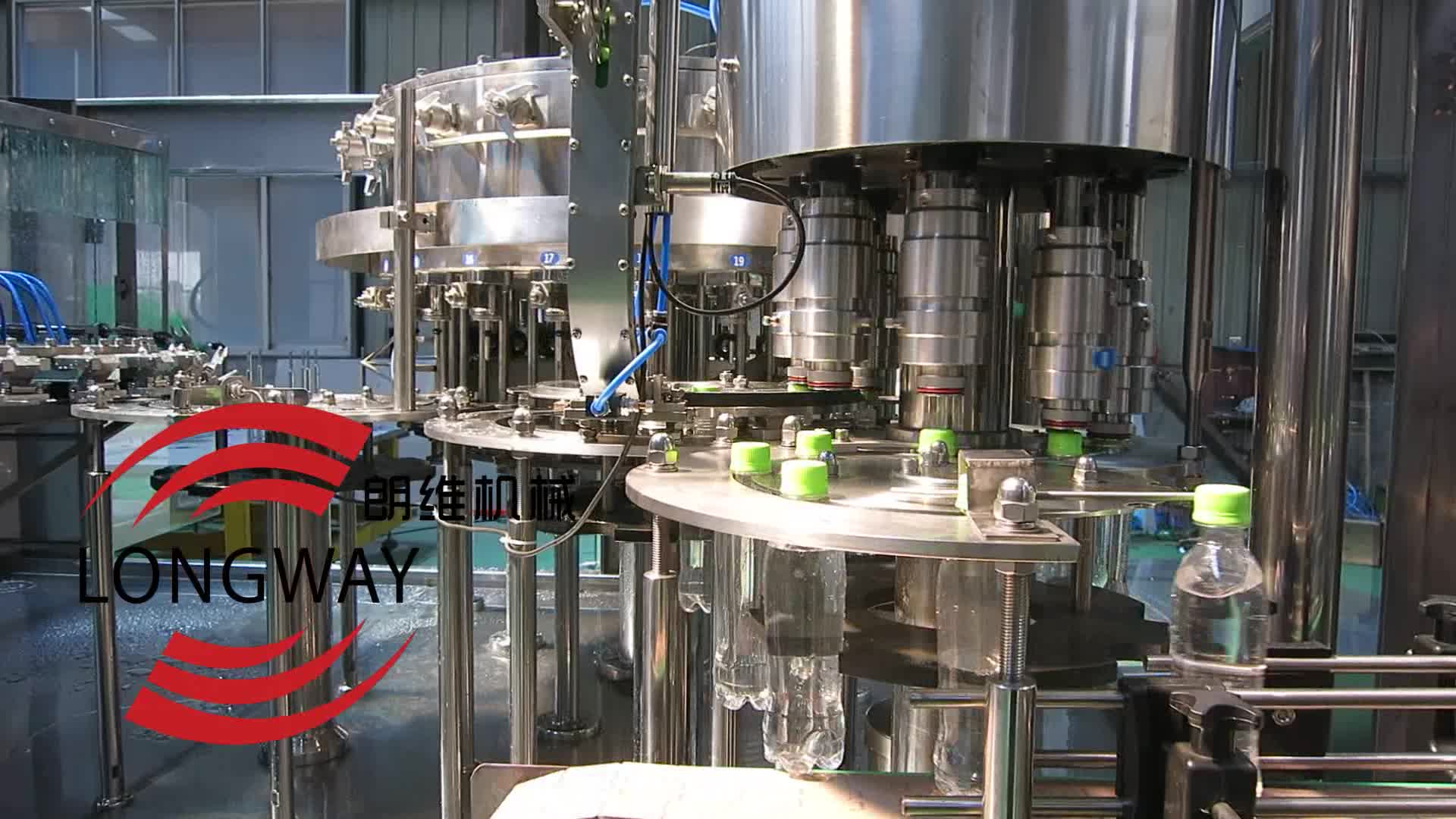 Complete Small Bottle Beverage Plant/3in1 Fully Automatic Carbonated Drink Filling Plant