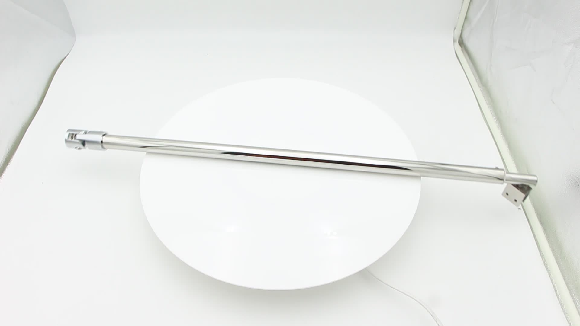 Adjustable Glass Shower Door Support Bar,Stainless Steel Support Arm