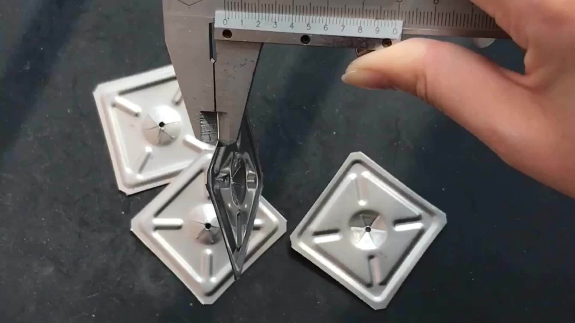 50mm Square Metal Insulation Clips For Fixing 2.5mm Thickness Lacking Anchor Buy Square Metal
