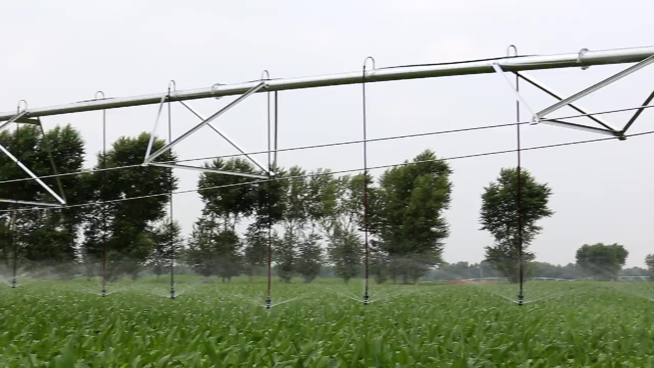 Farm Four Wheel Linear Move Irrigation System Agricultural Lateral Move