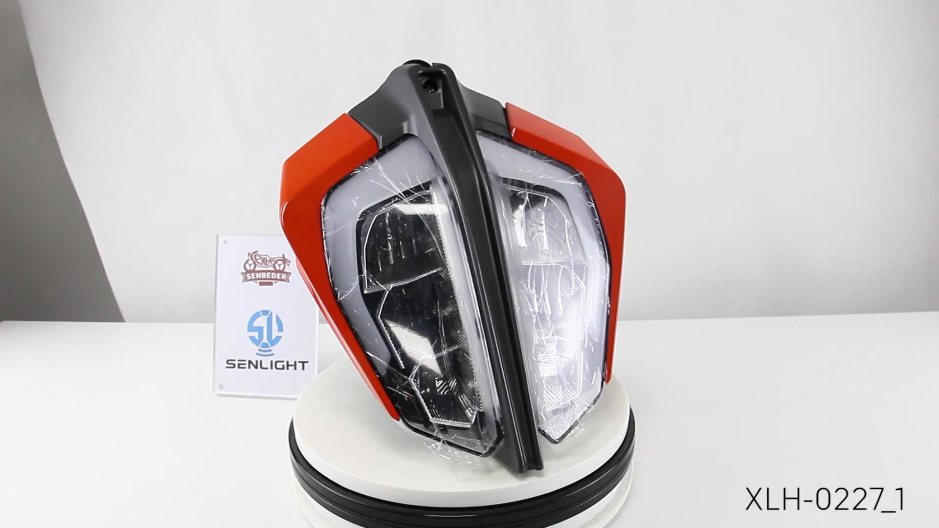 Headlight Assembly Motorcycle Headlamp Shell Abs Plastic For Duke 390