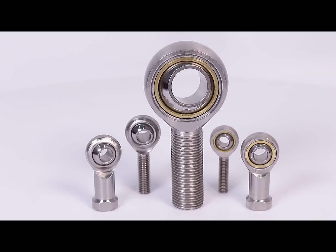 Ts16949 Approved Inch And Matric Male Tight Ball Joint Rod End Bearing