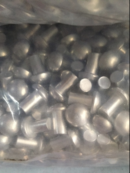 Aluminum semi-round head solid rivets m6*8 10 12 14 16 18 20 22 25 30 35 40 50 series