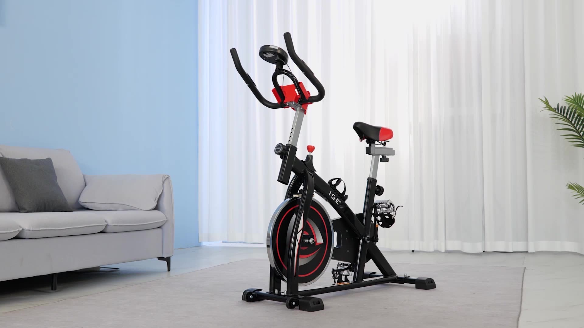 Вертикальный велотренажер Jada Fitness Gymspin 780