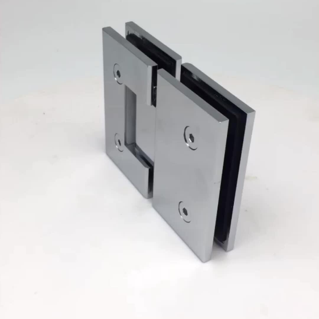 Brass Square Glass Cut Out Hinge Shower Screen Door Hinge Buy Brass