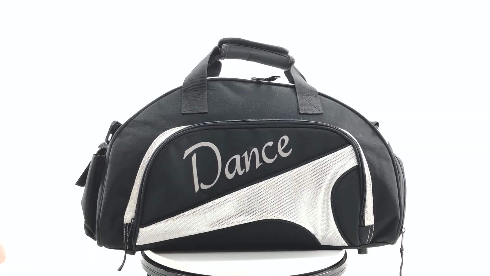 Trendy Polyester Travel Carrying Dance Bag Girl's Ballet Travel Dance