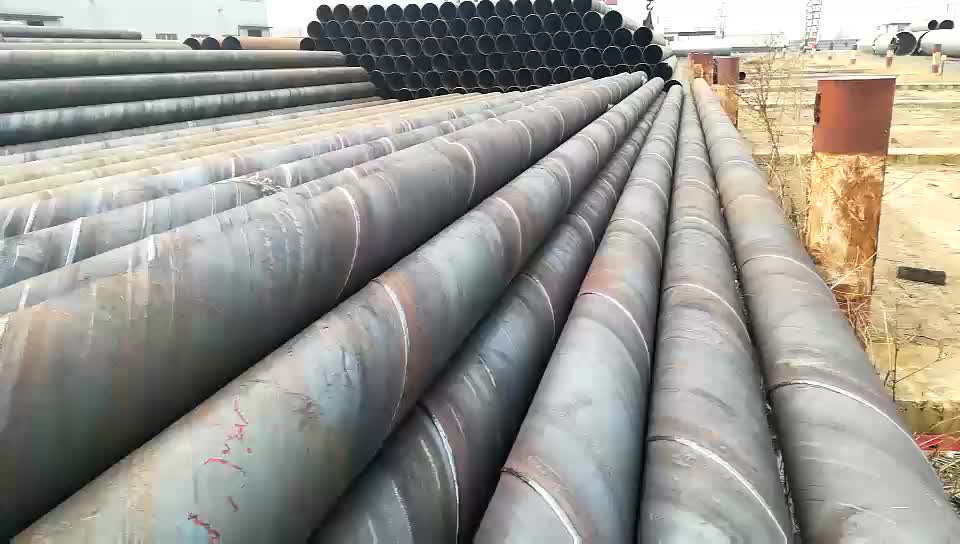 Awwa C210 Epoxy Coating Dn 900 Large Diameter Spiral Welded Carbon