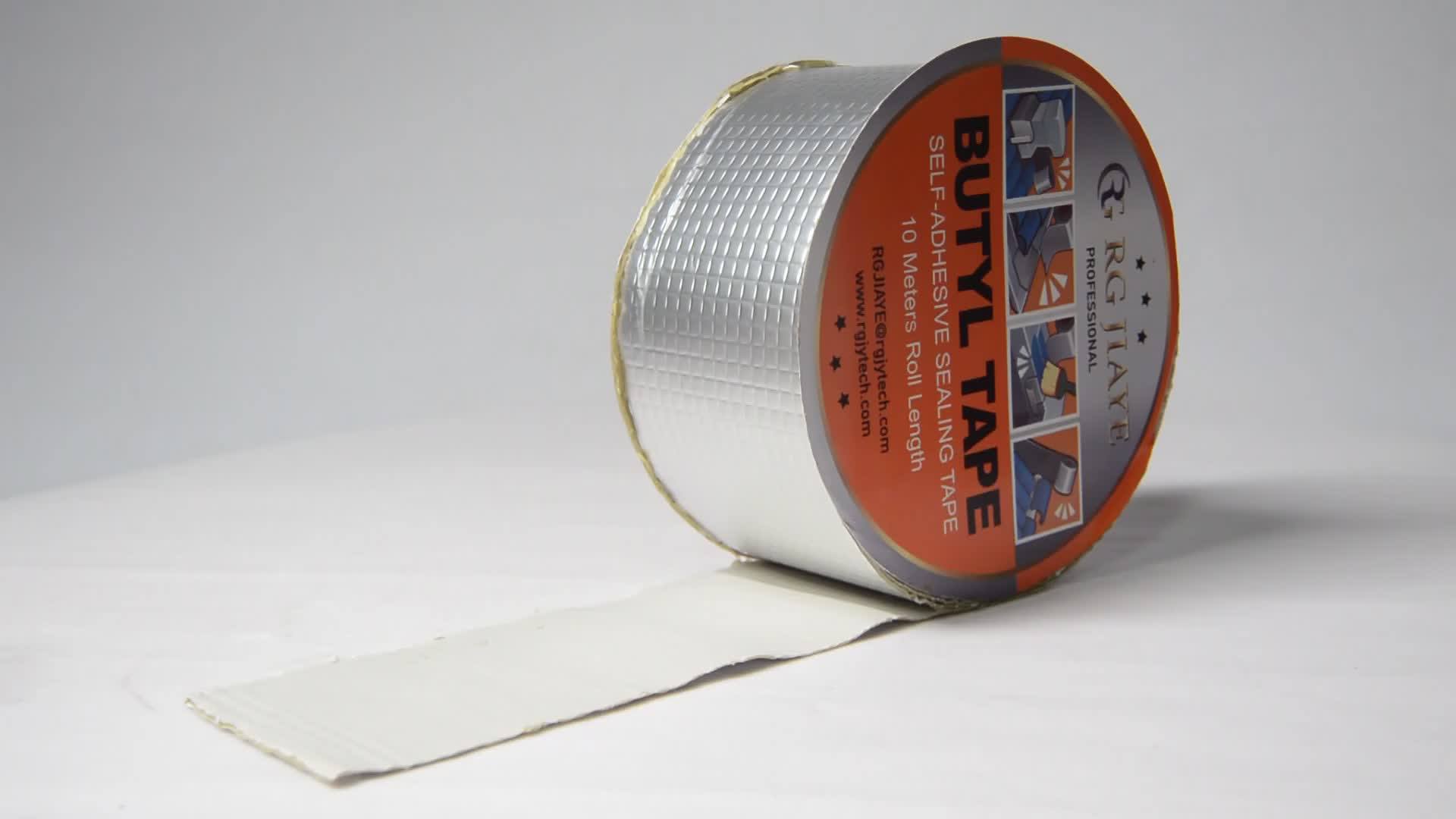 Waterproof Insulation Grey Butyl Rubber Adhesive Tape Buy Self