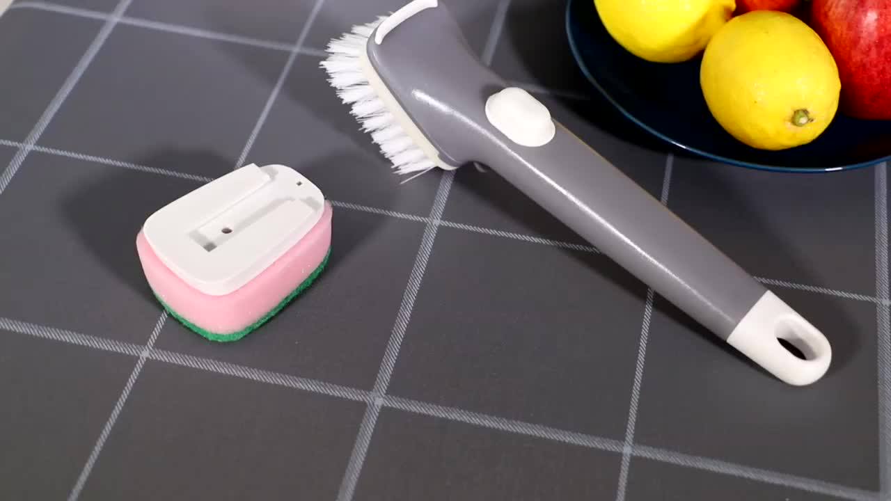 Best Seller New Design Cleaning Dish Washing Sponge Dish Pot Brush With