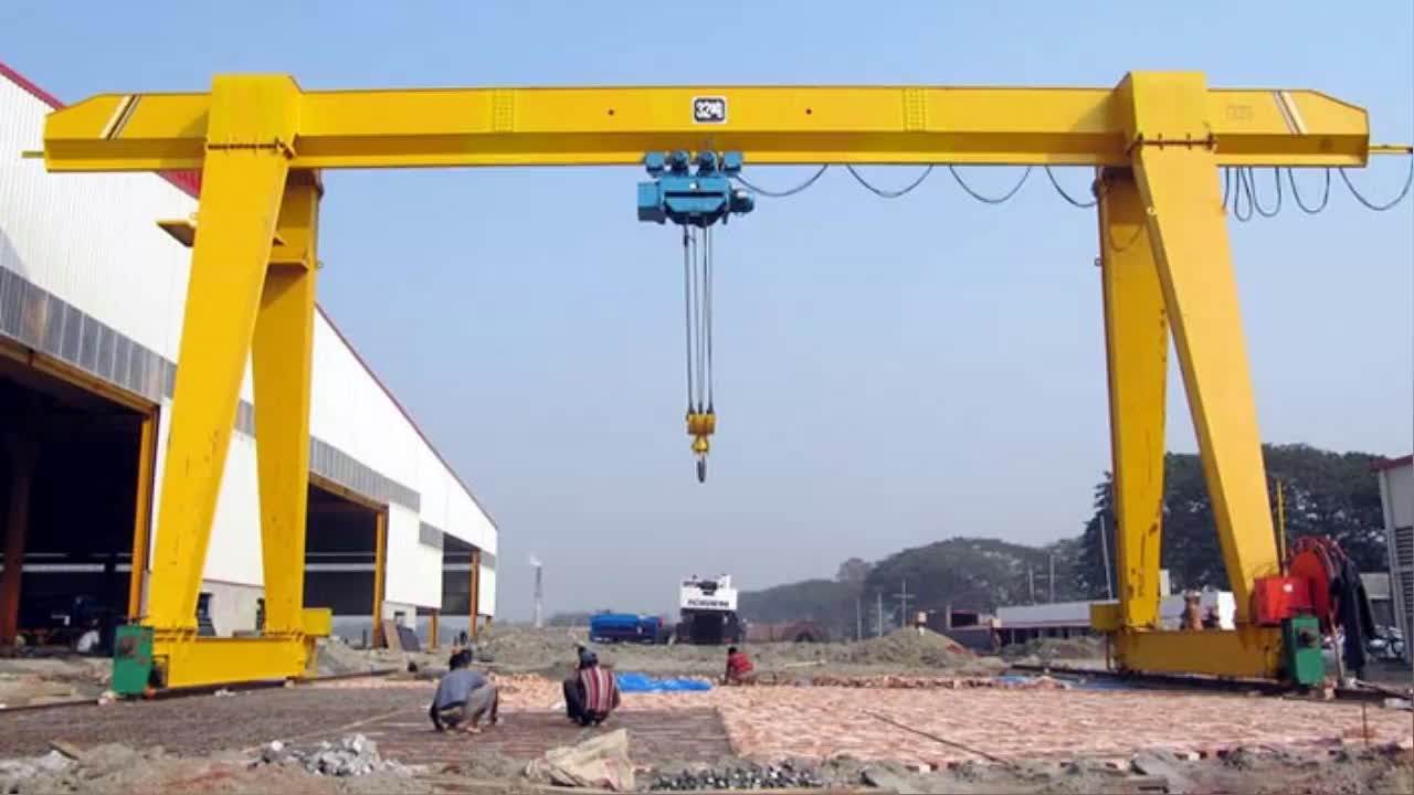 5tons 25 Ton Outdoor Rail Mounted Mh Single Girder Gantry Crane Price