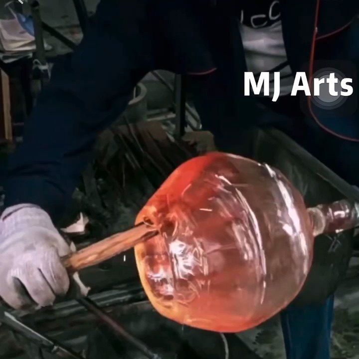 Plates Wall Decor Folk Arts And Crafts Xiamen Hand Blown Glass Round