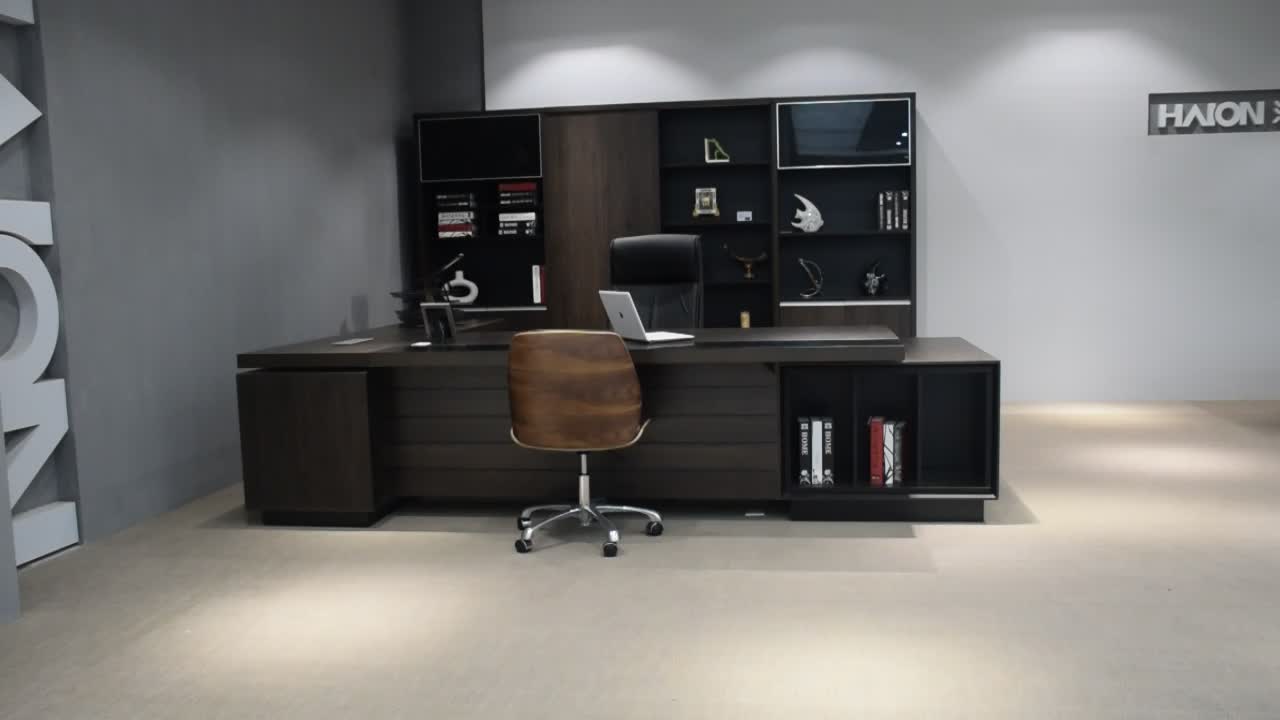 New Design Sample Melamine Desk Office Manager Standard Size Otobi Furniture In Bangladesh Price