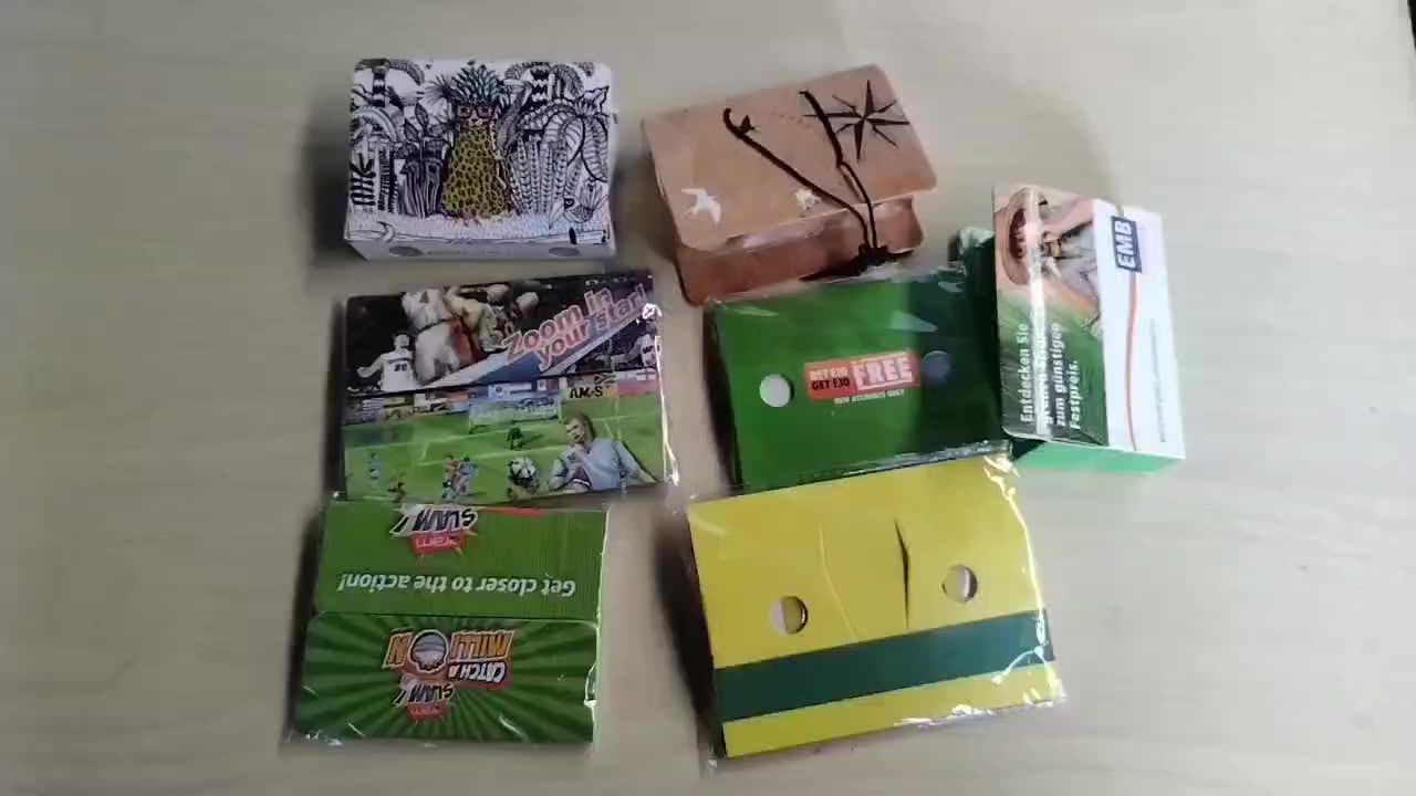 Diy Folding Paper Cardboard Binoculars With Customized Logo Printing Toy Binocular For